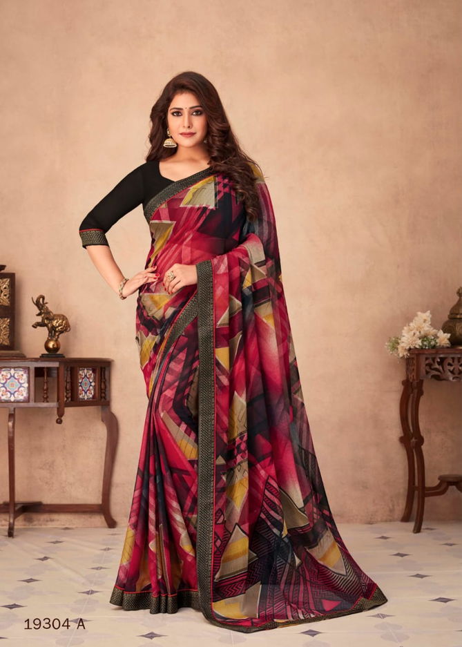 Ruchi Savera Hits Regular Wear Wholesale Printed Chiffon Saree Catalog